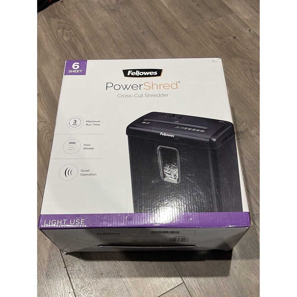 Fellows Power Shred Paper Shredder